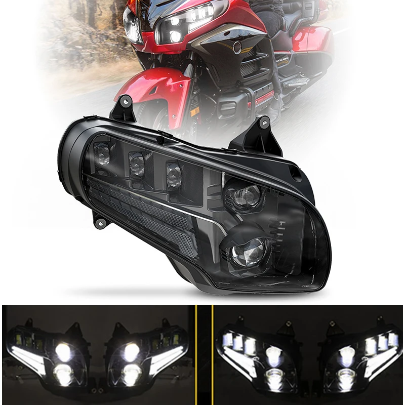 LED-Motorcycle-Headlight-Goldwing-GL-1800-120W-Moto-LED-Light-Headlights-For-Honda-Gold-Wing-GL1800-1.webp LED Motorcycle Headlight Goldwing GL 1800 120W Moto LED Light Headlights For Honda Gold Wing GL1800 2001-2017 Motobike Headlamp - Image 1