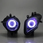 Motorcycle Accessory Headlamp Custom HID Projector LED Headlight Assembly For BMW S1000RR 2009-14 Faros Led Para Moto Head Light - Image 2